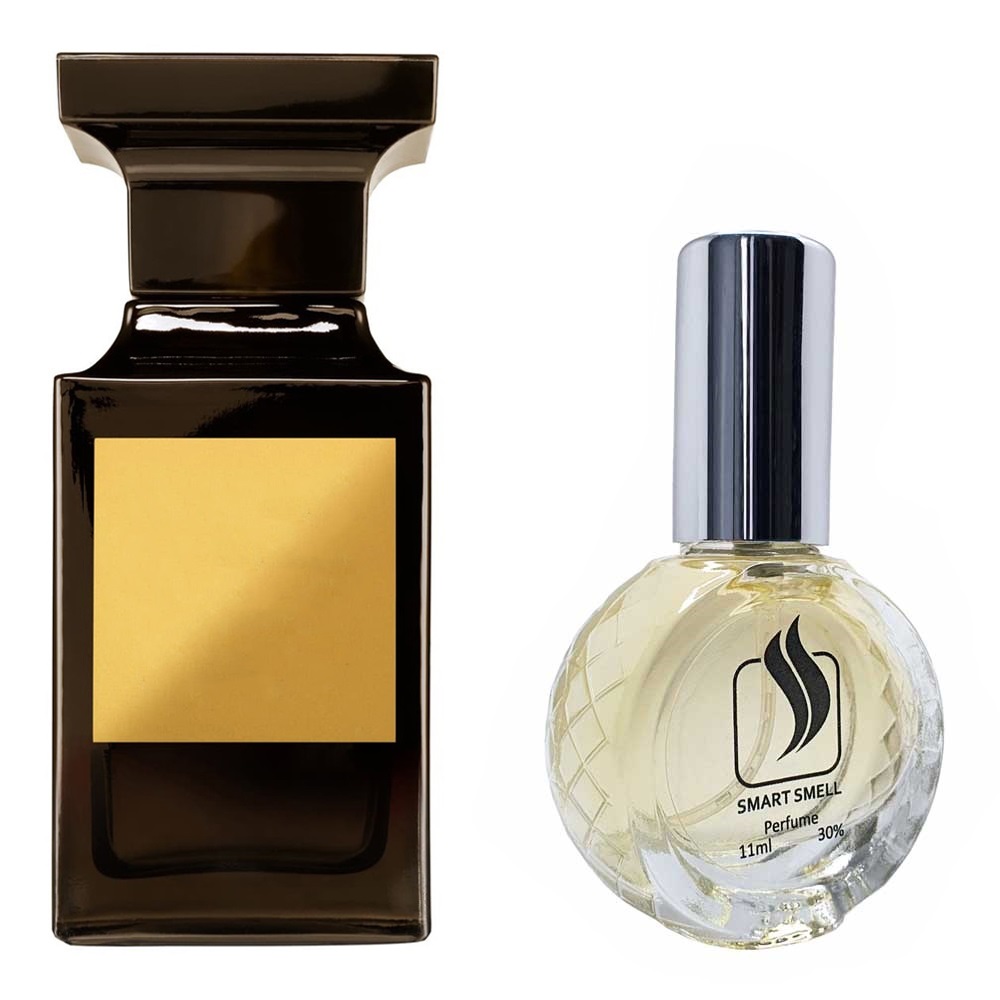 Духи зі спреєм 11 мл з аналогом Tom Ford, Tuscan Leather. Товар на фото праворуч, ліворуч - приклад орігінального флакону.