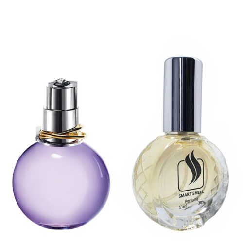 Духи со спреем 11 мл c аналогом Lanvin, Eclat d'Arpege pour Femme. Товар на фото справа, слева – пример оригинального флакона.