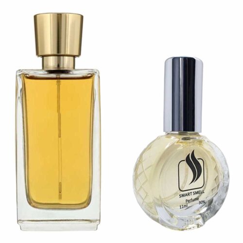 Духи со спреем 11 мл c аналогом Lancome, Magie Noire. Товар на фото справа, слева – пример оригинального флакона.