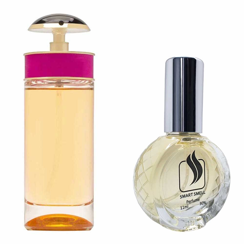 Духи зі спреєм 11 мл з аналогом Prada, Prada Candy. Товар на фото праворуч, ліворуч - приклад орігінального флакону.