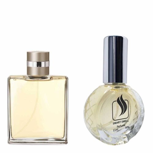 Духи со спреем 11 мл c аналогом Chanel, Allure Homme. Товар на фото справа, слева – пример оригинального флакона.