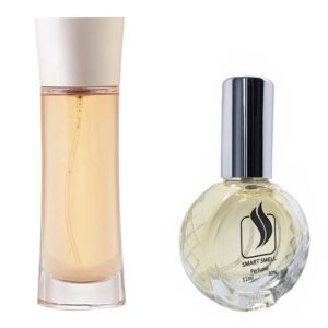 Духи со спреем 11 мл c аналогом Giorgio Armani, Armani Mania for Women. Товар на фото справа, слева - пример оригинального флакона.