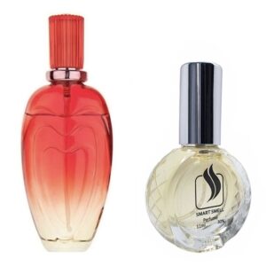 Духи со спреем 11 мл c аналогом Escada, Tropical Punch. Товар на фото справа, слева - пример оригинального флакона.