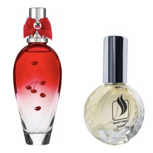 Духи зі спреєм 11 мл з аналогом Escada, Cherry in the Air. Товар на фото праворуч, ліворуч - приклад орігінального флакону.