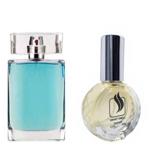 Духи зі спреєм 11 мл з аналогом Escada, Into the Blue. Товар на фото праворуч, ліворуч - приклад орігінального флакону.