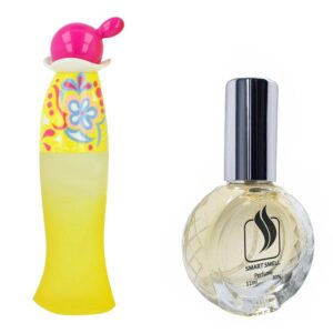 Духи зі спреєм 11 мл з аналогом Moschino, Cheap and Chic Hippy Fizz. Товар на фото праворуч, ліворуч - приклад орігінального флакону.