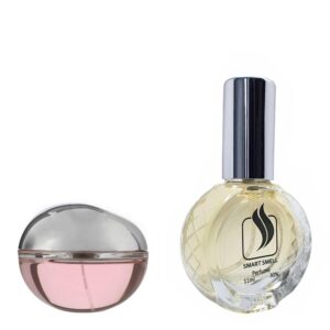 Духи со спреем 11 мл c аналогом Donna Karan, DKNY Be Delicious Fresh Blossom. Товар на фото справа, слева - пример оригинального флакона.