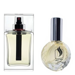 Духи со спреем 11 мл c аналогом Christian Dior, Dior Homme Sport. Товар на фото справа, слева - пример оригинального флакона.