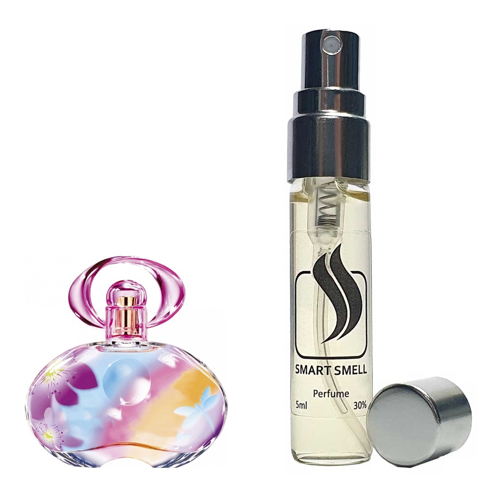 Духи-ручка (дорожный парфюм) 5 мл c аналогом Salvatore Ferragamo, Incanto Shine. Товар на фото справа, слева – пример оригинального флакона.