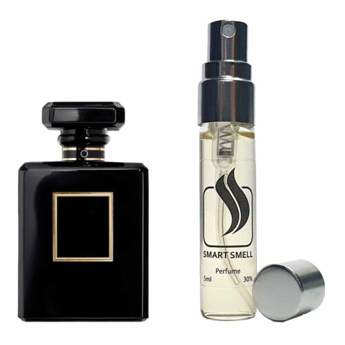 Духи-ручка (дорожній парфум) 5 мл з аналогом Chanel, Coco Noir. Товар на фото праворуч, ліворуч - приклад орігінального флакону.