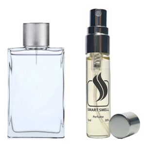 Духи-ручка (дорожный парфюм) 5 мл c аналогом Lacoste, Lacoste pour Homme. Товар на фото справа, слева - пример оригинального флакона.