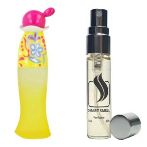 Духи-ручка (дорожный парфюм) 5 мл c аналогом Moschino, Cheap and Chic Hippy Fizz. Товар на фото справа, слева - пример оригинального флакона.