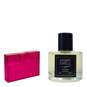 Духи в стекле 55 мл c аналогом Gucci, Gucci Rush 2. Товар на фото справа, слева - пример оригинального флакона.