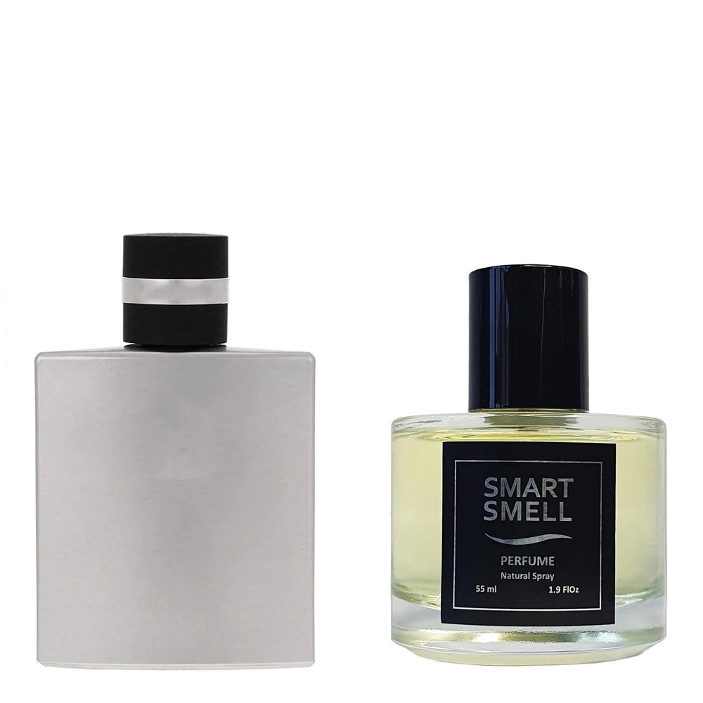 Духи у склі 55 мл з аналогом Chanel, Allure Homme Sport. Товар на фото праворуч, ліворуч - приклад орігінального флакону.