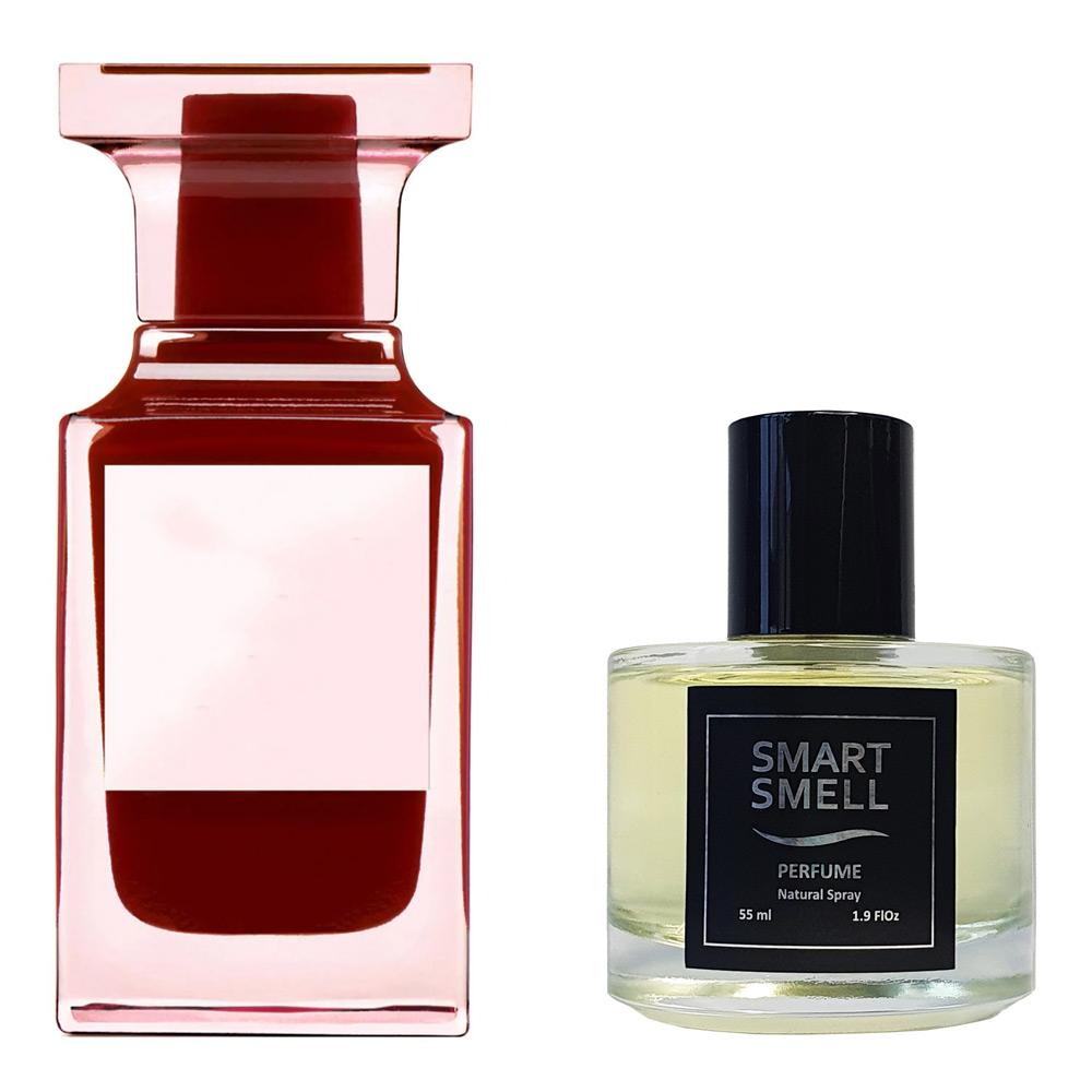 Духи в стекле 55 мл c аналогом Tom Ford, Lost Cherry. Товар на фото справа, слева - пример оригинального флакона.