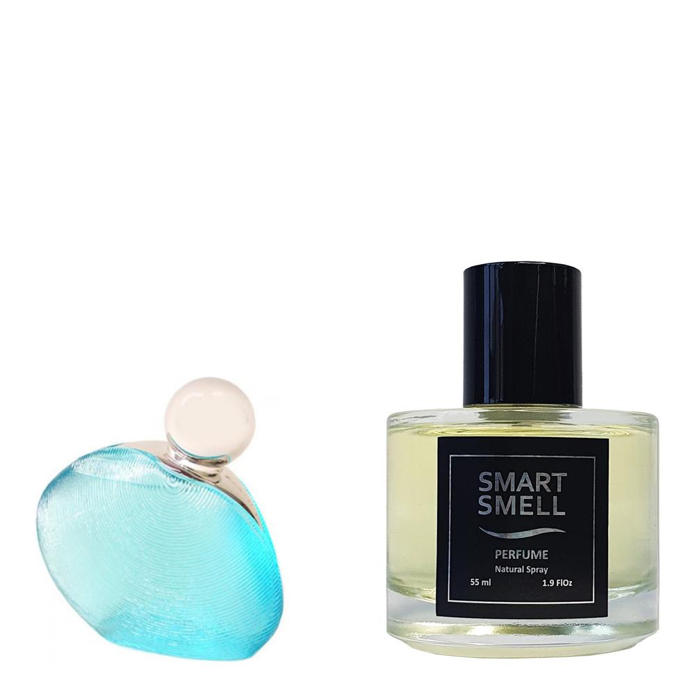 Духи у склі 55 мл з аналогом Rochas, Aquawoman. Товар на фото праворуч, ліворуч - приклад орігінального флакону.