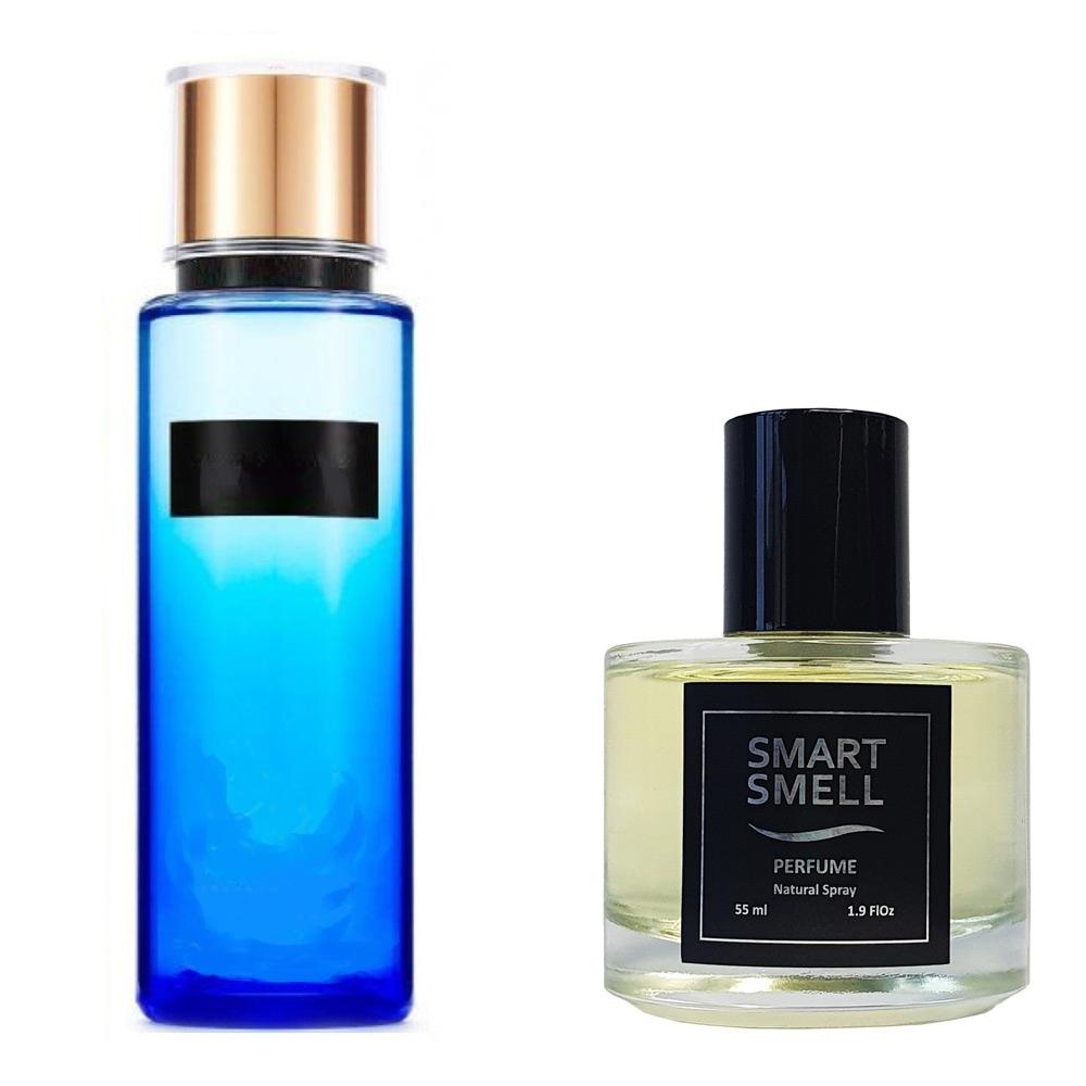 Духи у склі 55 мл з аналогом Victoria's Secret, Rush. Товар на фото праворуч, ліворуч - приклад орігінального флакону.