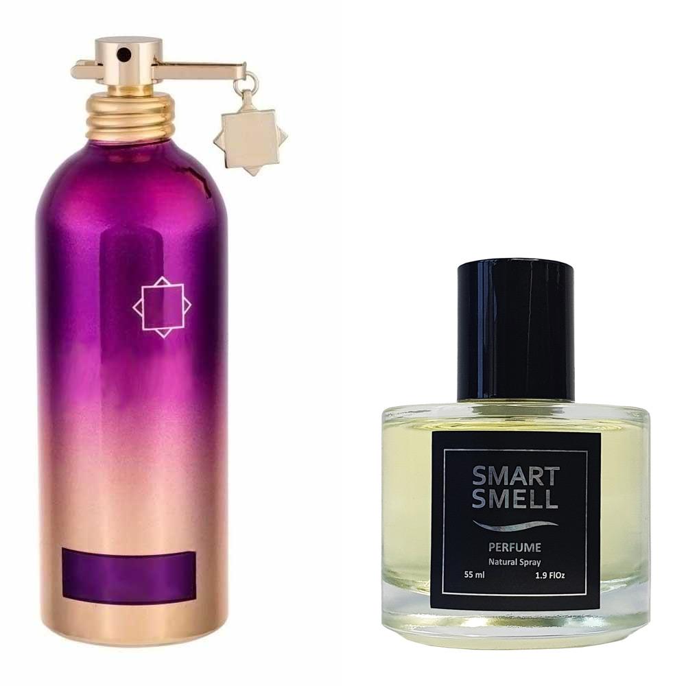 Духи в стекле 55 мл c аналогом Montale, Sweet Peony. Товар на фото справа, слева - пример оригинального флакона.