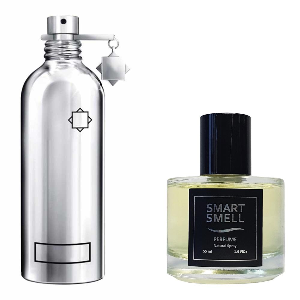 Духи у склі 55 мл з аналогом Montale, Vanille Absolu. Товар на фото праворуч, ліворуч - приклад орігінального флакону.