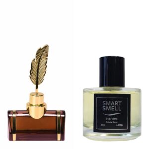 Духи в стекле 55 мл c аналогом Arabian Oud, Resala. Товар на фото справа, слева - пример оригинального флакона.