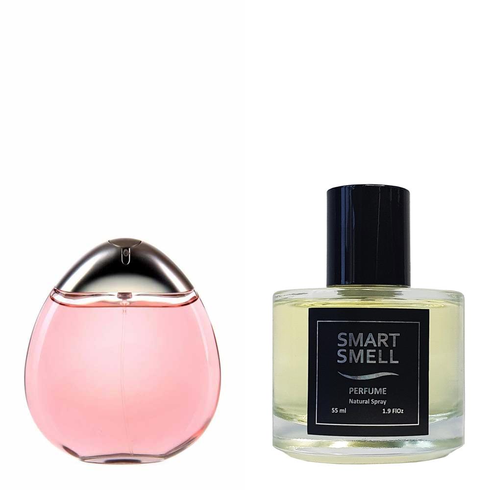 Духи у склі 55 мл з аналогом Davidoff, Echo Woman. Товар на фото праворуч, ліворуч - приклад орігінального флакону.