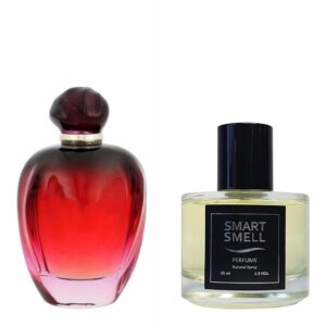 Духи в стекле 55 мл c аналогом Christian Dior, Hypnotic Poison Eau Secrete. Товар на фото справа, слева - пример оригинального флакона.