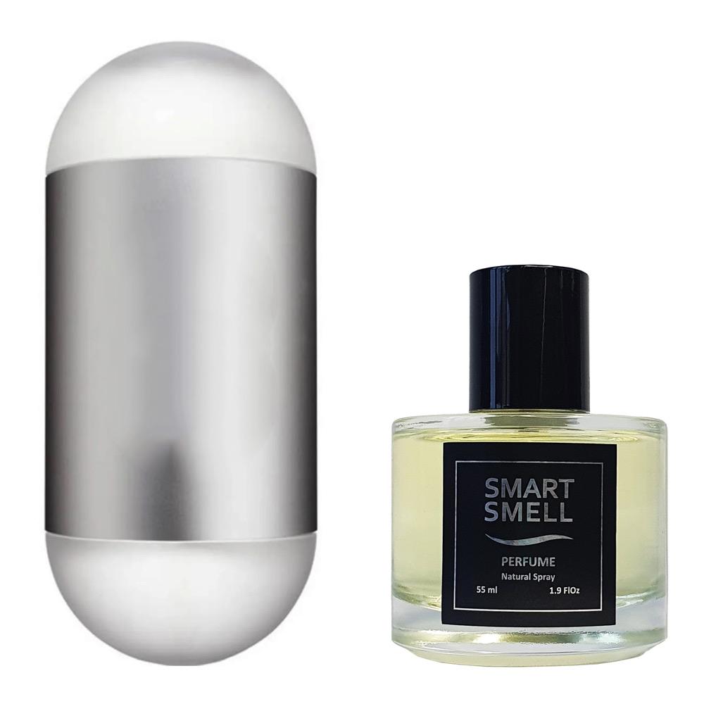 Духи 55 мл, серія "Grace" з аналогом Carolina Herrera, 212. Товар на фото праворуч, ліворуч - приклад орігінального флакону.