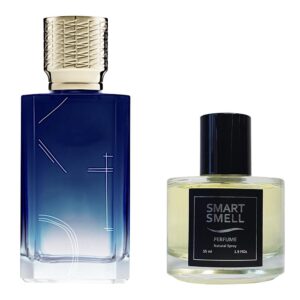 Духи 55 мл, серия "Grace" c аналогом Ex Nihilo, Blue Talisman. Товар на фото справа, слева - пример оригинального флакона.