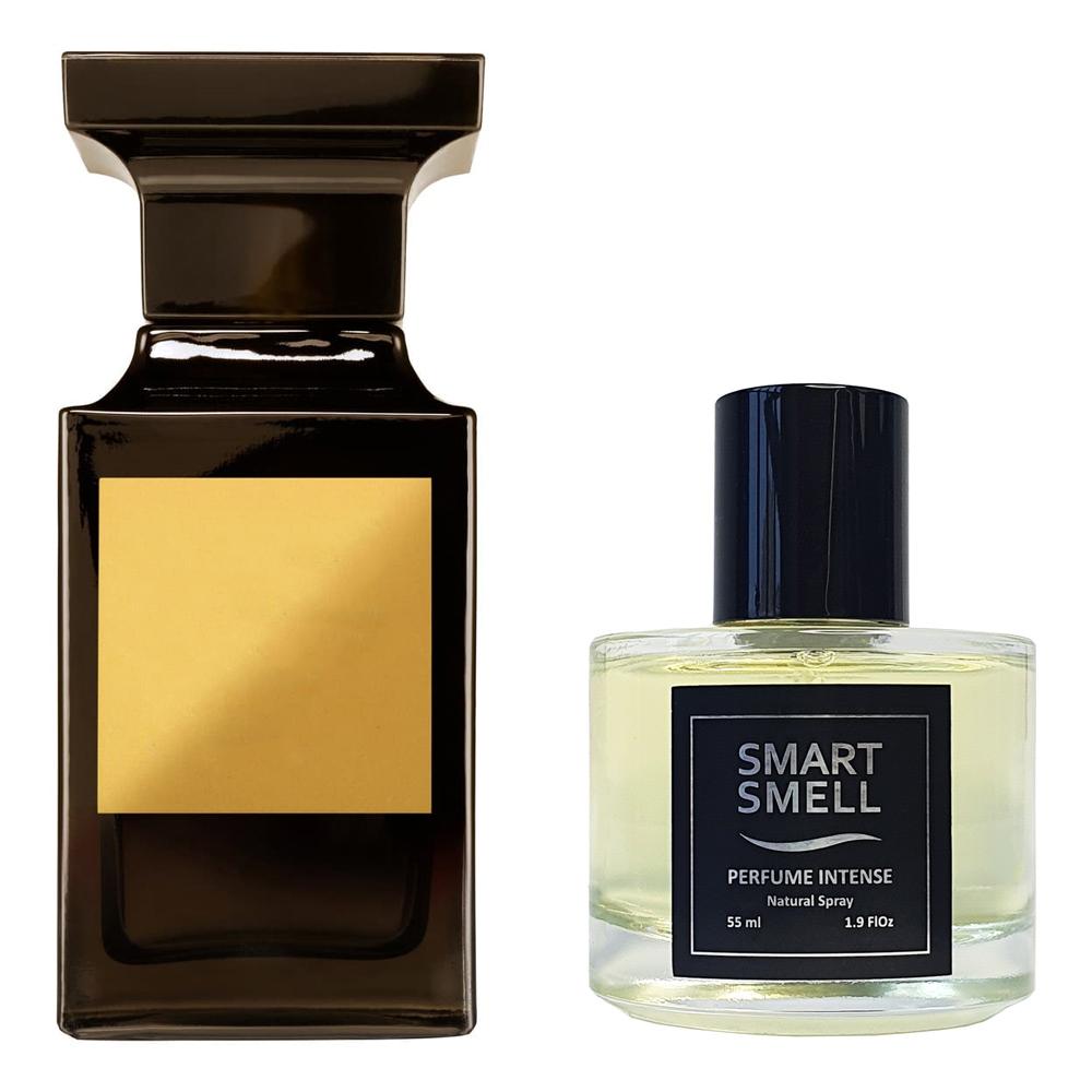 Духи-інтенс у склі 55 мл з аналогом Tom Ford, Tobacco Vanille. Товар на фото праворуч, ліворуч - приклад орігінального флакону.