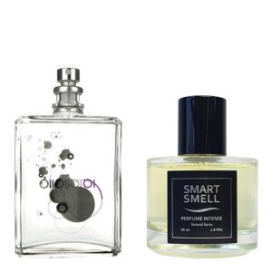 Духи-интенс в стекле  55 мл c аналогом Escentric Molecules, Molecule 01. Товар на фото справа, слева - пример оригинального флакона.