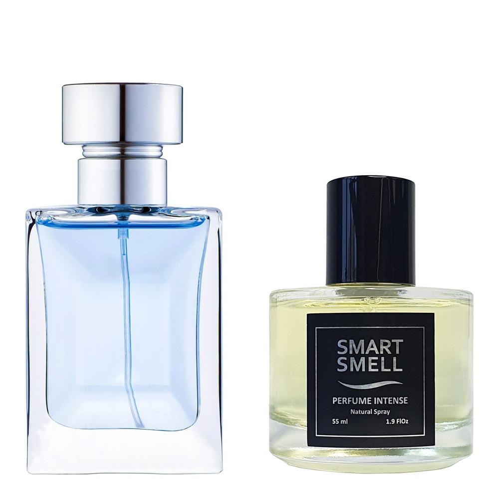 Духи-інтенс у склі 55 мл з аналогом Versace, Versace pour Homme. Товар на фото праворуч, ліворуч - приклад орігінального флакону.