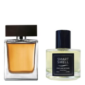 Духи-интенс в стекле 55 мл c аналогом Dolce&Gabbana, The One for Men. Товар на фото справа, слева - пример оригинального флакона.