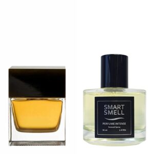 Духи-интенс в стекле  55 мл c аналогом Gucci, Gucci Pour Homme. Товар на фото справа, слева - пример оригинального флакона.