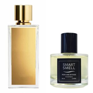 Духи-интенс в стекле  55 мл c аналогом Marc-Antoine Barrois, Ganymede. Товар на фото справа, слева - пример оригинального флакона.