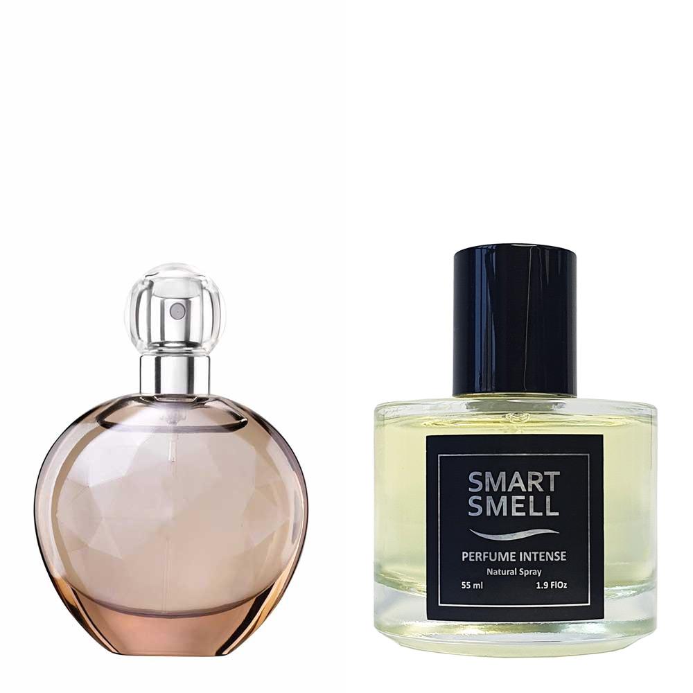 Духи-интенс в стекле 55 мл c аналогом Jennifer Lopez, Still. Товар на фото справа, слева - пример оригинального флакона.