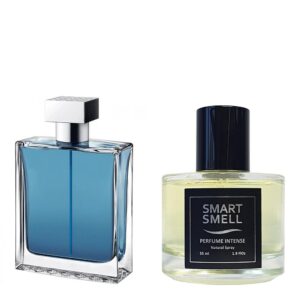 Духи-интенс в стекле  55 мл c аналогом Azzaro, Chrome United. Товар на фото справа, слева - пример оригинального флакона.