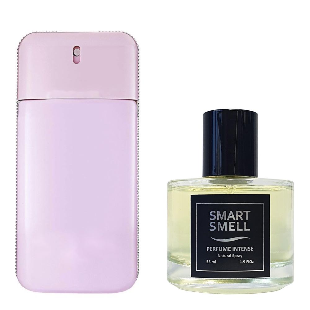 Духи-інтенс 55 мл, серія "Grace" з аналогом Givenchy, Play For Her. Товар на фото праворуч, ліворуч - приклад орігінального флакону.