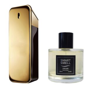 Духи у склі 105 мл з аналогом Paco Rabanne, 1 Million. Товар на фото праворуч, ліворуч - приклад орігінального флакону.