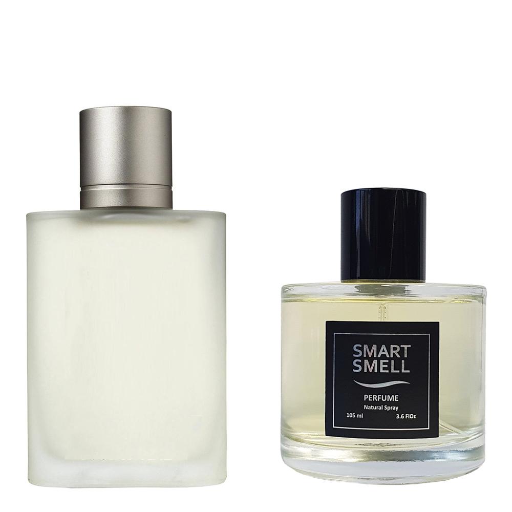 Духи у склі 105 мл з аналогом Giorgio Armani, Acqua di Gio. Товар на фото праворуч, ліворуч - приклад орігінального флакону.