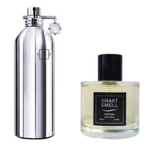 Духи в стекле 105 мл c аналогом Montale, Chocolate Greedy. Товар на фото справа, слева - пример оригинального флакона.