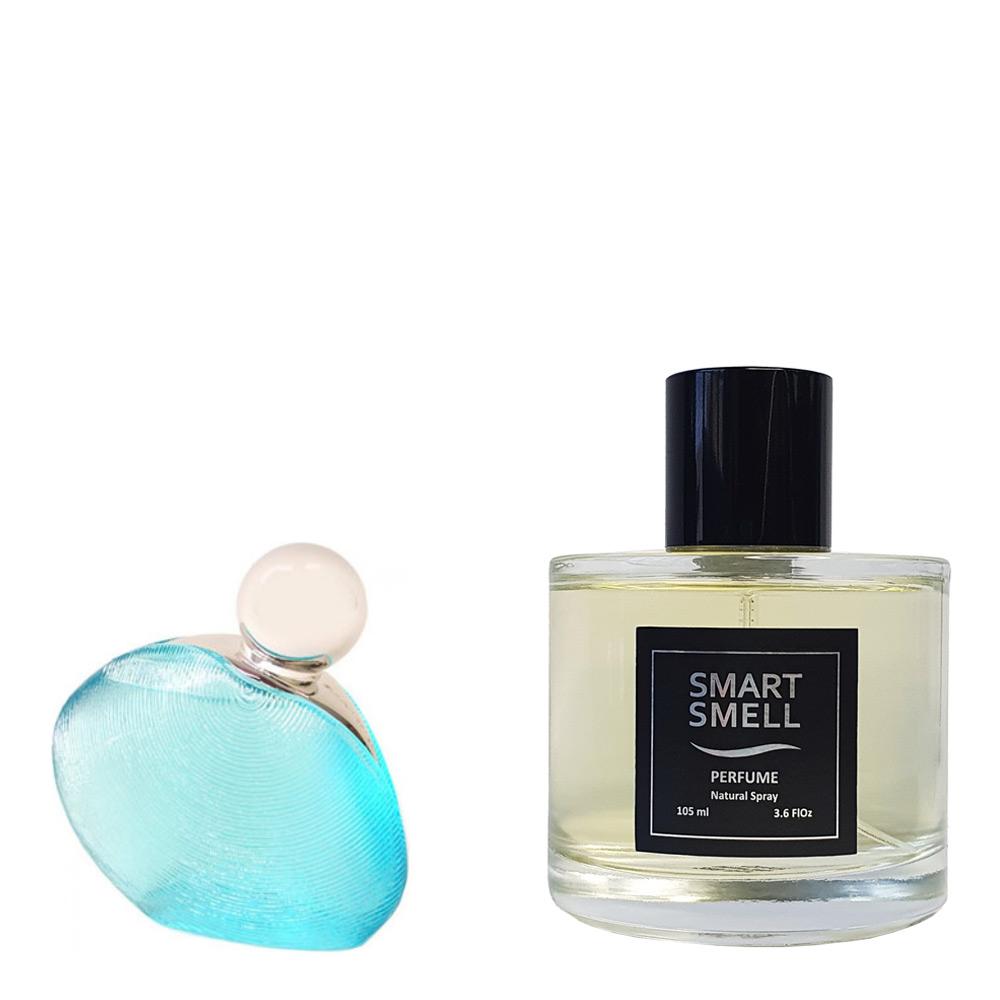 Духи у склі 105 мл з аналогом Rochas, Aquawoman. Товар на фото праворуч, ліворуч - приклад орігінального флакону.