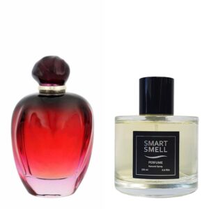 Духи в стекле 105 мл c аналогом Christian Dior, Hypnotic Poison Eau Secrete. Товар на фото справа, слева - пример оригинального флакона.