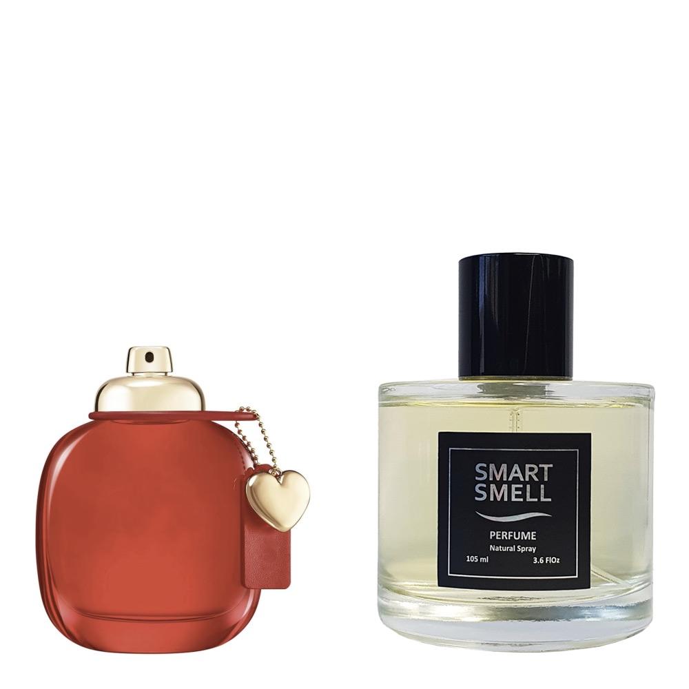 Духи 105 мл, серія "Grace" з аналогом Coach, Coach Love Eau de Parfum. Товар на фото праворуч, ліворуч - приклад орігінального флакону.