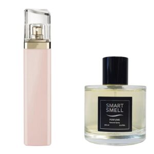 Духи 105 мл, серия "Grace" c аналогом Hugo Boss, Boss Ma Vie рour Femme. Товар на фото справа, слева - пример оригинального флакона.