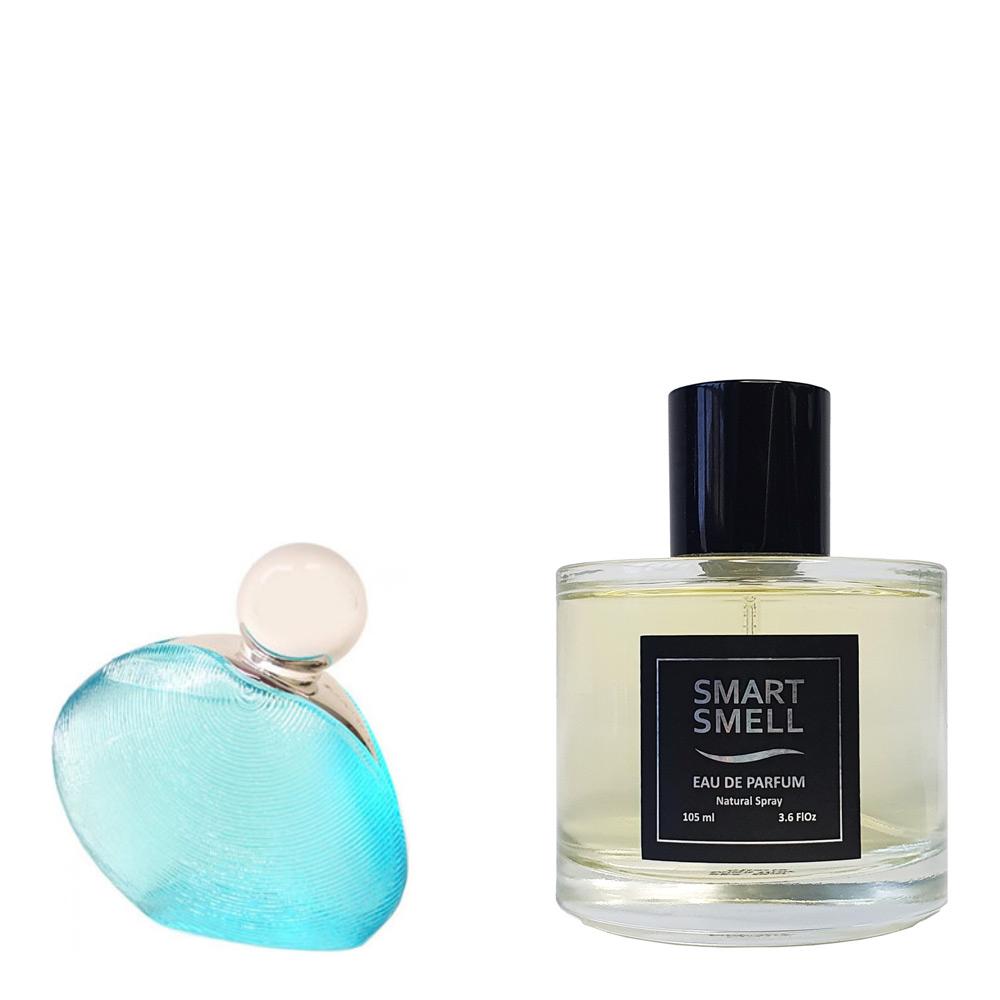 Парфумерна вода у склі 105 мл з аналогом Rochas, Aquawoman. Товар на фото праворуч, ліворуч - приклад орігінального флакону.