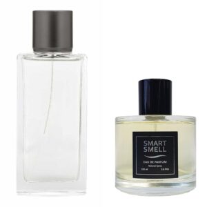 Парфюмерная вода в стекле 105 мл c аналогом Abercrombie & Fitch, Fierce Confidence. Товар на фото справа, слева - пример оригинального флакона.