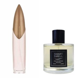 Парфюмерная вода в стекле 105 мл c аналогом Naomi Campbell, Naomi Campbell. Товар на фото справа, слева - пример оригинального флакона.