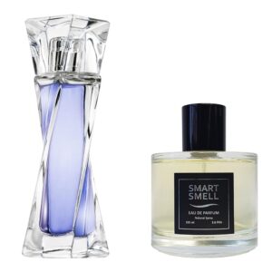 Парфумерна вода 105 мл, серія "Grace" з аналогом Lancome, Hypnose. Товар на фото праворуч, ліворуч - приклад орігінального флакону.