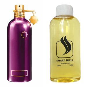 Парфюмерный концентрат 50 мл c аналогом Montale, Intence Cafe. Товар на фото справа, слева - пример оригинального флакона.