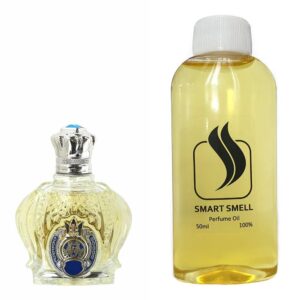 Парфюмерный концентрат 50 мл c аналогом Shaik, Opulent Shaik Classiс 77. Товар на фото справа, слева - пример оригинального флакона.